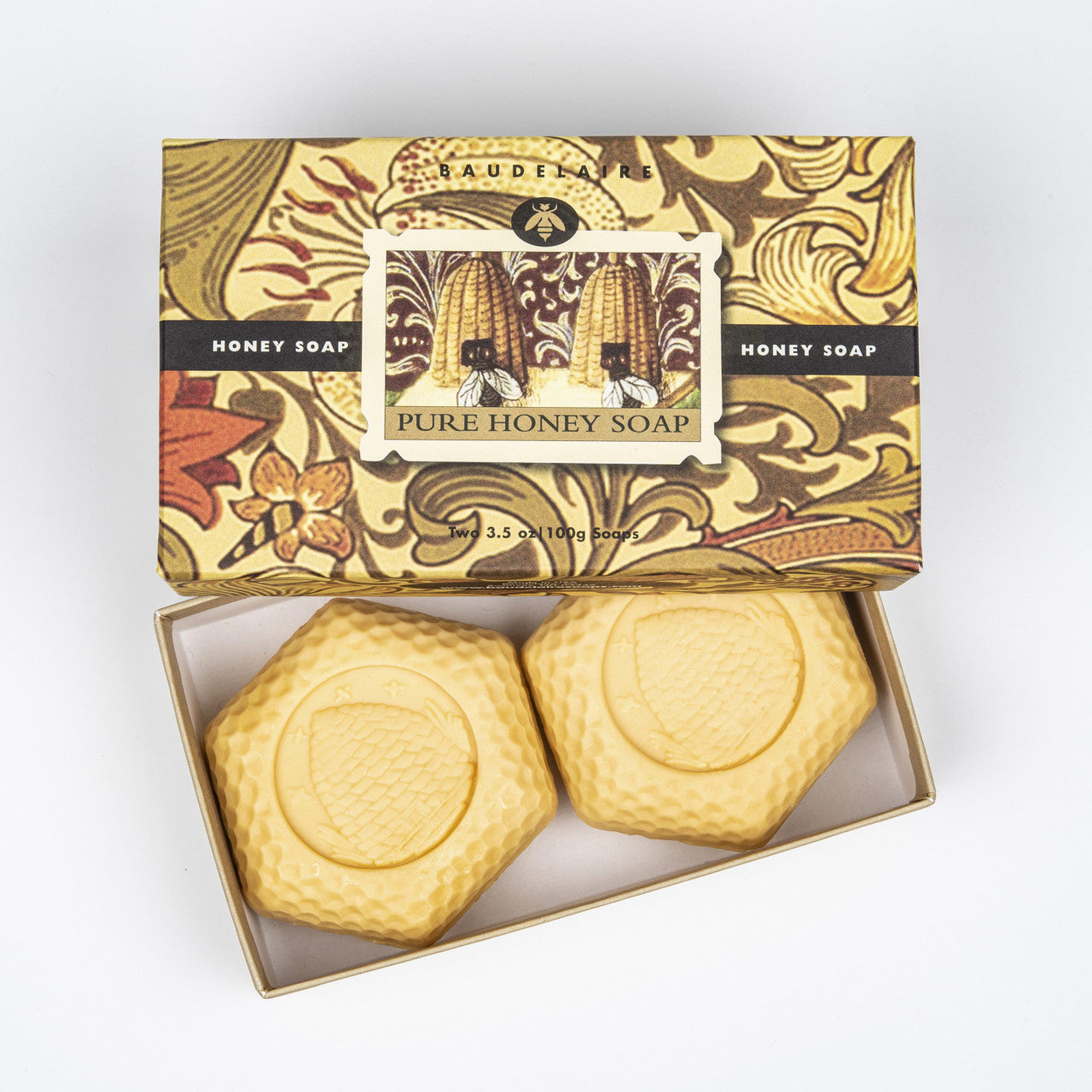 Honey Pure Honey Soap Bar (2 pack)