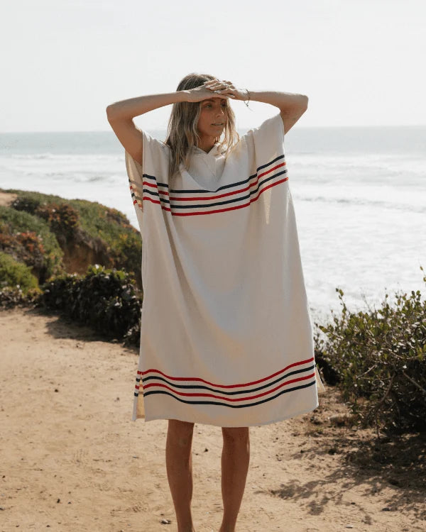 Border Classic Stripe Poncho