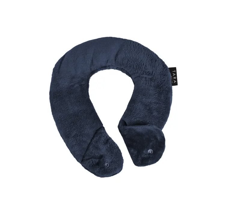 Herbal Neck Pillow w/pouch- Midnight Blue