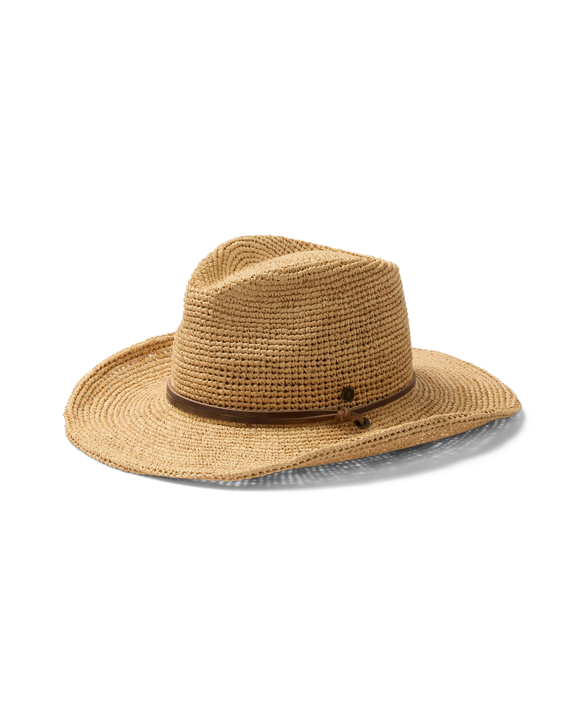 Wynona Packable Raffia Cowboy in Natural — Onyx Skin+Body display picture 3